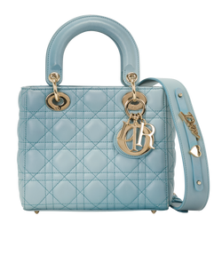 Small Lady Dior My ABCDior, Leather, Blue, 29-MA-0242, S, 2*